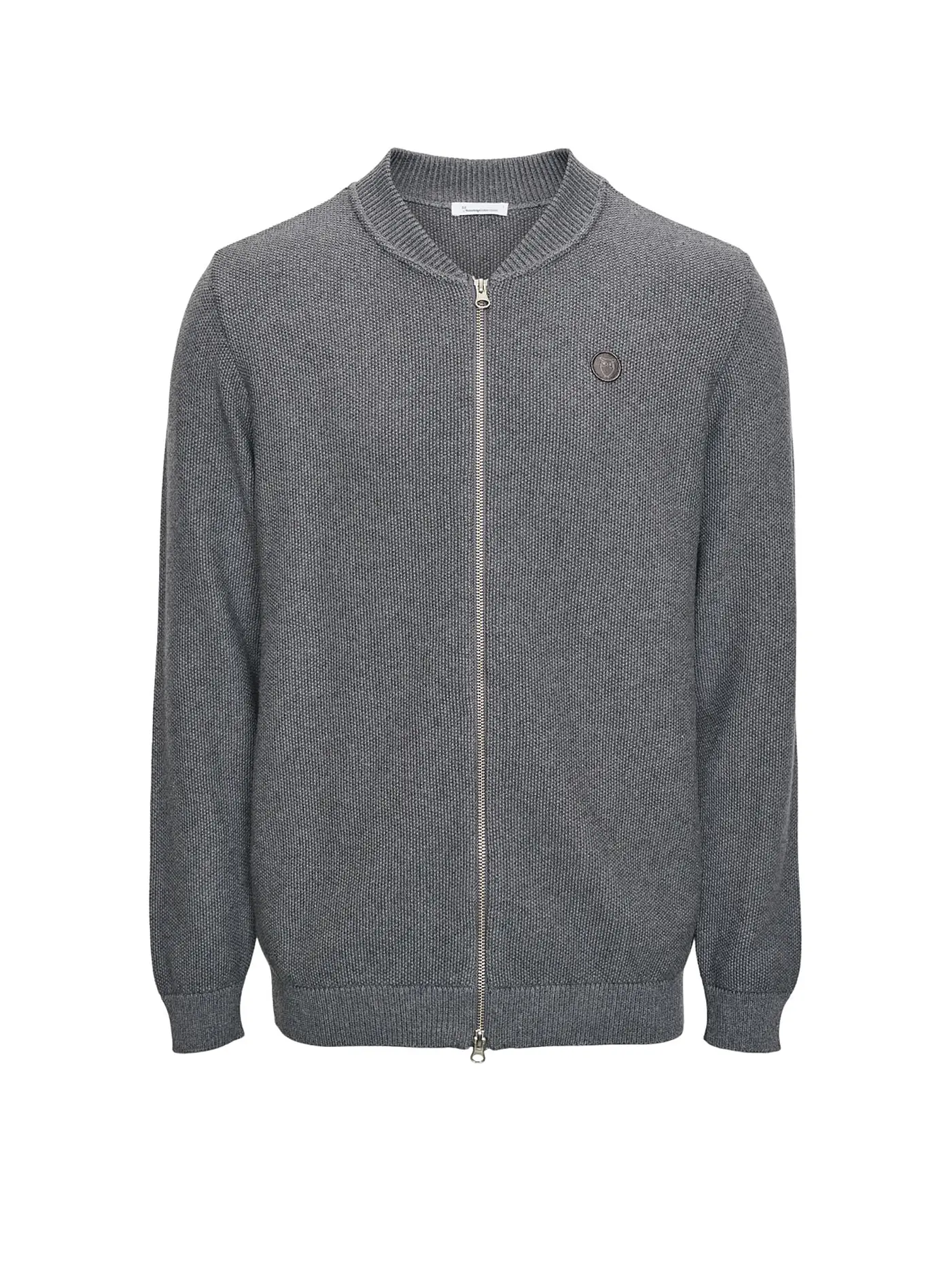 KNOWLEDGE COTTON APPAREL | Strickjacke | hellgrau